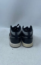 Load image into Gallery viewer, Nike Boys Air Jordan 1 Mid 640734-096 Black Gray White Sneaker Shoes Size 1Y