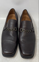 Load image into Gallery viewer, Donald J Pliner Mens Kolle-21 Brown Leather Square Toe Loafer Shoes Size 10.5M
