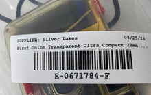 Load image into Gallery viewer, First Union Transparent Ultra Compact 28mm Focus Free Film Camera Untested
