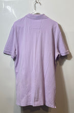 Load image into Gallery viewer, Nautica Mens Purple Cotton Classic Fit Short Sleeve Collared Polo Shirt Size L