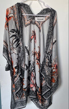 Load image into Gallery viewer, Vince Camuto Womens Multicolor Floral Print Open-Front Jacket Size Small