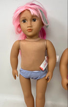 Load image into Gallery viewer, Lot Of 2 Pieces Assorted Our Generation By Battat Multicolor Play Dolls