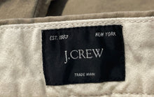 Load image into Gallery viewer, J.Crew Mens Khaki Slash Pocket Flat Front Regular Fit Chino Shorts Size 33
