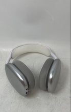 Load image into Gallery viewer, Silver White Water-Resistant Wireless Bluetooth Over The Ear Headphones Untested