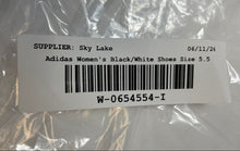 Load image into Gallery viewer, Adidas Womens Kaptir 2.0 Black White Round Toe Lace-Up Running Shoes Size 5.5