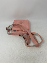 Load image into Gallery viewer, Kipling Womens Pink Monkey Keychain Adjustable Strap Rectangle Crossbody Bag