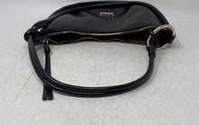Load image into Gallery viewer, Evve New York Milano Womens Black Leather Inner Pocket Shoulder Handbag