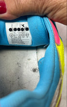Load image into Gallery viewer, Diadora Unisex Whizz Run Pink Blue Green Lace-Up Sneaker Shoes Size M8.5 W10