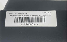Load image into Gallery viewer, MK-908 Black 54 Keys Built In Speaker Compact Electronic Keyboard Powers On