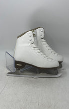Load image into Gallery viewer, Lake Placid Whitney Womens White Leather Lace-Up Figure Ice Skates Size 3