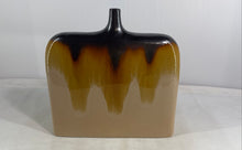 Load image into Gallery viewer, Multicolor Drip Glaze Rectangular Shape Tabletop Home Decorative Vase