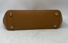 Load image into Gallery viewer, Michael Kors Womens Brown Leather Bottom Studs Adjustable Strap Shoulder Purse