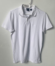 Load image into Gallery viewer, Hugo Boss Mens White Cotton Regular Fit Short Sleeve Polo Shirt Size Small