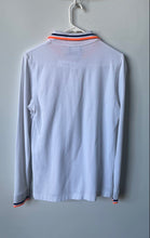 Load image into Gallery viewer, Psycho Bunny Mens White Cotton Long Sleeve Regular Fit Polo Shirt Size 3