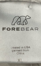Load image into Gallery viewer, Forebear Mens Gray Long Sleeve Kangaroo Pocket Half Zip Windbreaker Jacket Sz XL