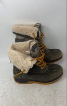 Load image into Gallery viewer, UGG Kids Butte II Camo 1017220K Green Suede Lace-Up Ankle Snow Boots Size 4