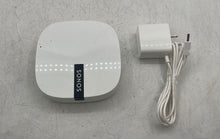 Load image into Gallery viewer, Sonos Boost 1501 White Wireless Smart Speaker Transmitter w/ Adapter Untested