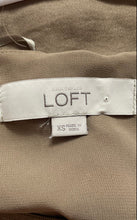 Load image into Gallery viewer, Ann Taylor Womens Brown Short Sleeve Sequin Round Neck Blouse Top Size XS