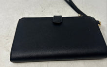 Load image into Gallery viewer, Michael Kors Womens Black Leather Credit Card Slots Bifold Wallet