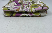 Load image into Gallery viewer, Vera Bradley Womens Half Moon Multicolor Floral Print Double Handle Shoulder Bag