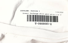 Load image into Gallery viewer, Armani Exchange Womens White Short Sleeve Crew Neck Pullover T-Shirt Size XL