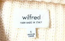 Load image into Gallery viewer, Wilfred Womens Beige Ribbed Knitted Sleeveless Turtleneck Pullover Vest Size S