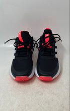 Load image into Gallery viewer, Adidas Kids Own The Game 2.0 GZ3379 Black Orange Lace-Up Sneakers Shoes Size 5