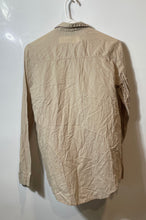Load image into Gallery viewer, Divided By H&M Womens Brown Long Sleeve Regular Fit Button-Up Shirt Size XXS