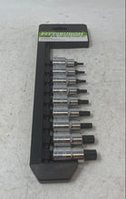 Load image into Gallery viewer, Pittsburgh 1/2 And 3/8 Inch Drive 9 Piece Star Point Socket Set Missing Parts