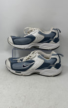 Load image into Gallery viewer, Nike Womens Air Max Rolling Rail White Blue Lace-Up Running Shoes Size 10