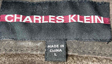 Load image into Gallery viewer, Charles Klein Mens Brown Leather Long Sleeve Full-Zip Jacket Size Large
