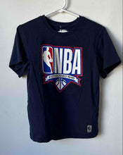 Load image into Gallery viewer, NBA Kids Blue Short Sleeve Crew Neck Pullover Sports Graphic T-Shirt Size 14-16
