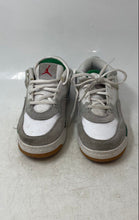 Load image into Gallery viewer, Nike Kids Air Jordan 4 RM FQ7936-103 Gray Green Lace-Up Sneaker Shoes Size 2.5Y