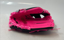 Load image into Gallery viewer, Franklin Inferno Black Pink Dura-Bond Lacing Right Hand Throw Baseball Glove