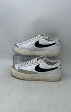 Load image into Gallery viewer, Nike Womens Blazer Low Platform DJ0292-101 White Black Sneakers Shoes Size 7.5