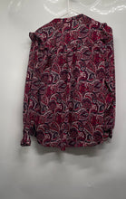 Load image into Gallery viewer, Michael Kors Womens Multicolor Printed Long Sleeve Button-Up Shirt Size XS