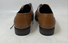 Load image into Gallery viewer, Nordstrom Rack Mens Brown Leather Lace-Up Almond Toe Derby Dress Shoes Size 8M