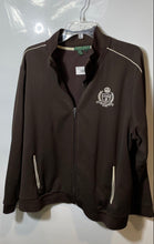 Load image into Gallery viewer, Lauren Active Ralph Lauren Womens Brown Long Sleeve Full-Zip Track Jacket Sz 3X
