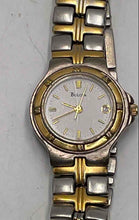 Load image into Gallery viewer, Authentic Bulova Women's Silver-Tone Gold-Tone Watch