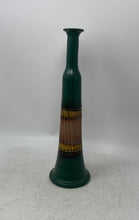 Load image into Gallery viewer, Vintage Taller Artesanal Raquel Perez Green Brown Handmade Ceramic Flower Vase