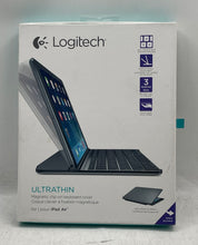 Load image into Gallery viewer, Logitech Ultrathin Magnetic Clip-On Bluetooth Keyboard Cover For iPad Air In Box