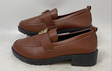 Load image into Gallery viewer, Unbranded Womens Brown Leather Round Toe Slip-On Loafer Shoes Size EUR 36