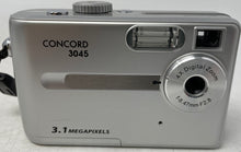 Load image into Gallery viewer, Concord 3045 3.1MP Silver-Tone 4x Zoom Compact Digital Camera Not Tested