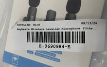 Load image into Gallery viewer, Maybesta Wireless Lavalier Lapel Dual Clip-On Microphone System Untested In Box