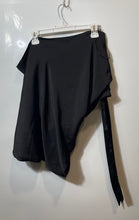 Load image into Gallery viewer, Strut & Bolt Womens Black Asymmetrical Blouse Top Size Large