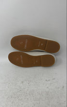 Load image into Gallery viewer, London Kids Girls White Leather Moc Toe Slip-On Loafer Flats Size EUR 32
