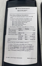 Load image into Gallery viewer, Texas Instruments BA II Plus Business Analyst Calculator Slide Cover Not Tested