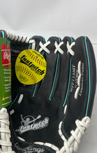 Load image into Gallery viewer, Rawlings WFP115MT Black Leather Palm Fastpitch Softball Gloves Sz 11 1/2'' w/Tag