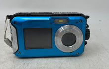 Load image into Gallery viewer, Unbranded Blue Black 48 MP 16x Digital Zoom Underwater Digital Camera Not Tested