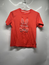 Load image into Gallery viewer, Psycho Bunny Boys Orange Embroidered Crew Neck Pullover T-Shirt Size 14/16 L